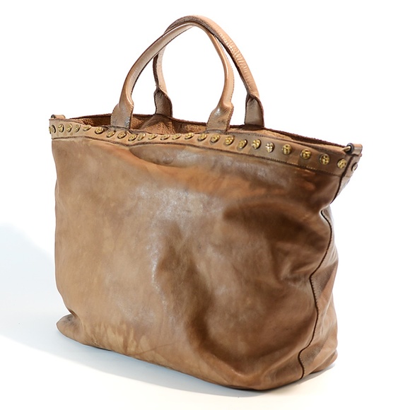 Civico93 Handbags - CIVICO93 'Kiowa' Leather Bag   Made in Italy